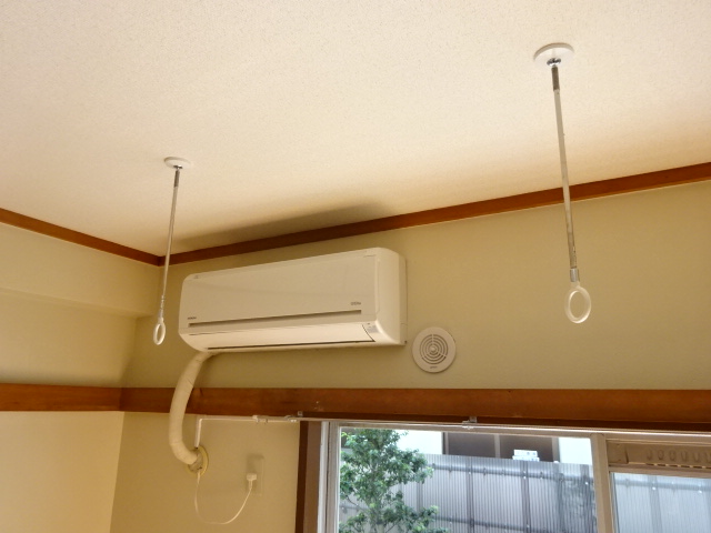 その他設備　室内物干