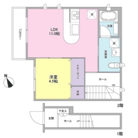 CASA TOKIWAの間取り