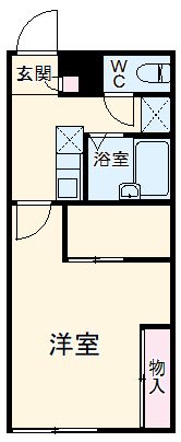 レオパレスセイユウの間取り