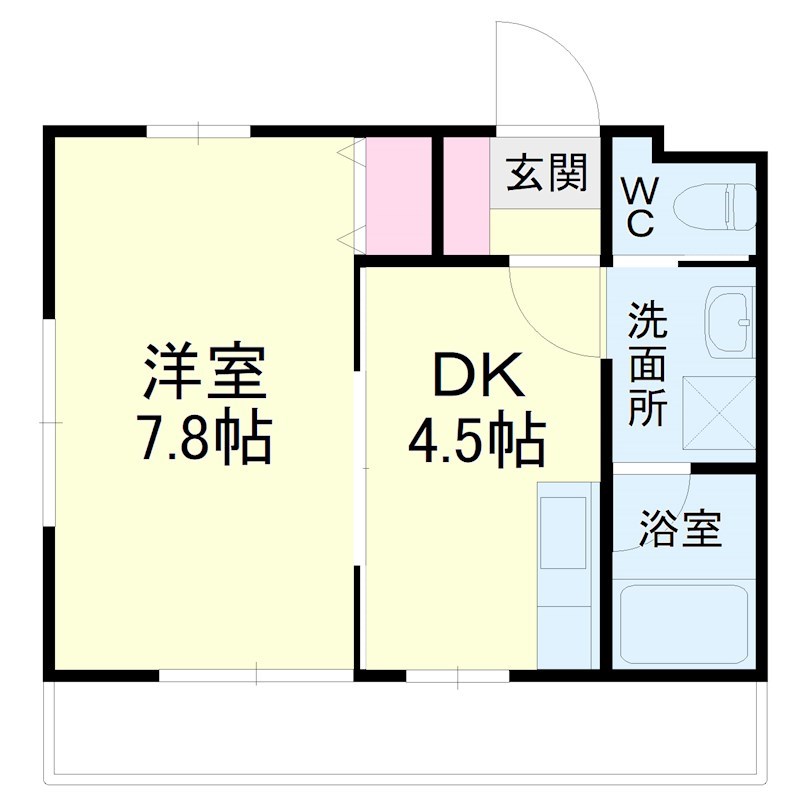 シャンツェ志都呂の間取り