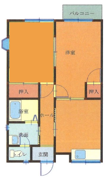 コスモハイムの間取り