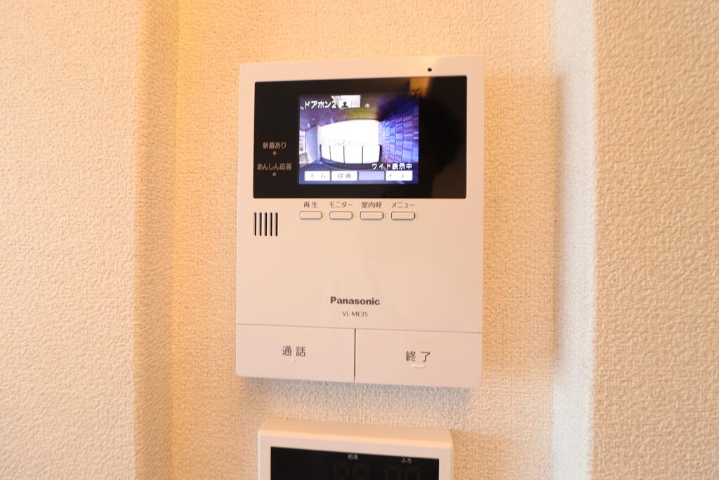 セキュリティ　TVモニターホン＆オートロック付き♪