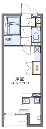 神奈川県秦野市西大竹（アパート）の賃貸物件の間取り