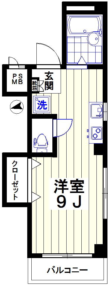 アーバン九品仏の間取り