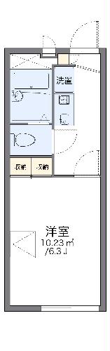 レオパレスＯＫＡＤＡＭＡＣＨＩの間取り