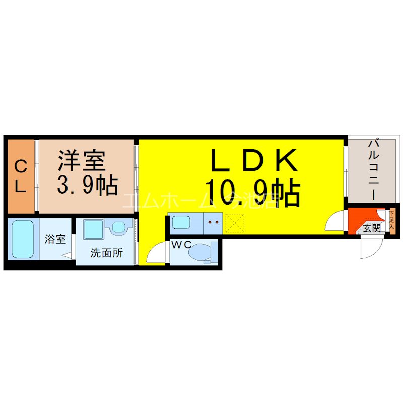 ラフィーネ大曽根の間取り