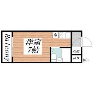 神戸市西区大津和のマンションの間取り