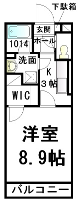 エスタシオンの間取り