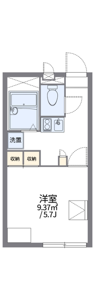 レオパレスＵ　Ｍ　Ｅの間取り