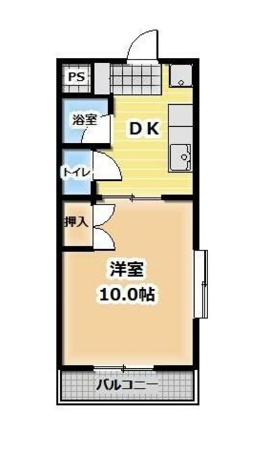 富士市天間のマンションの間取り