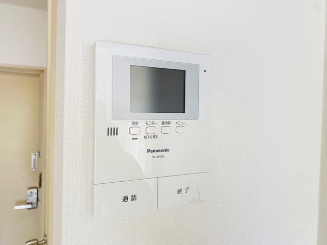 セキュリティ　室内モニターホン
