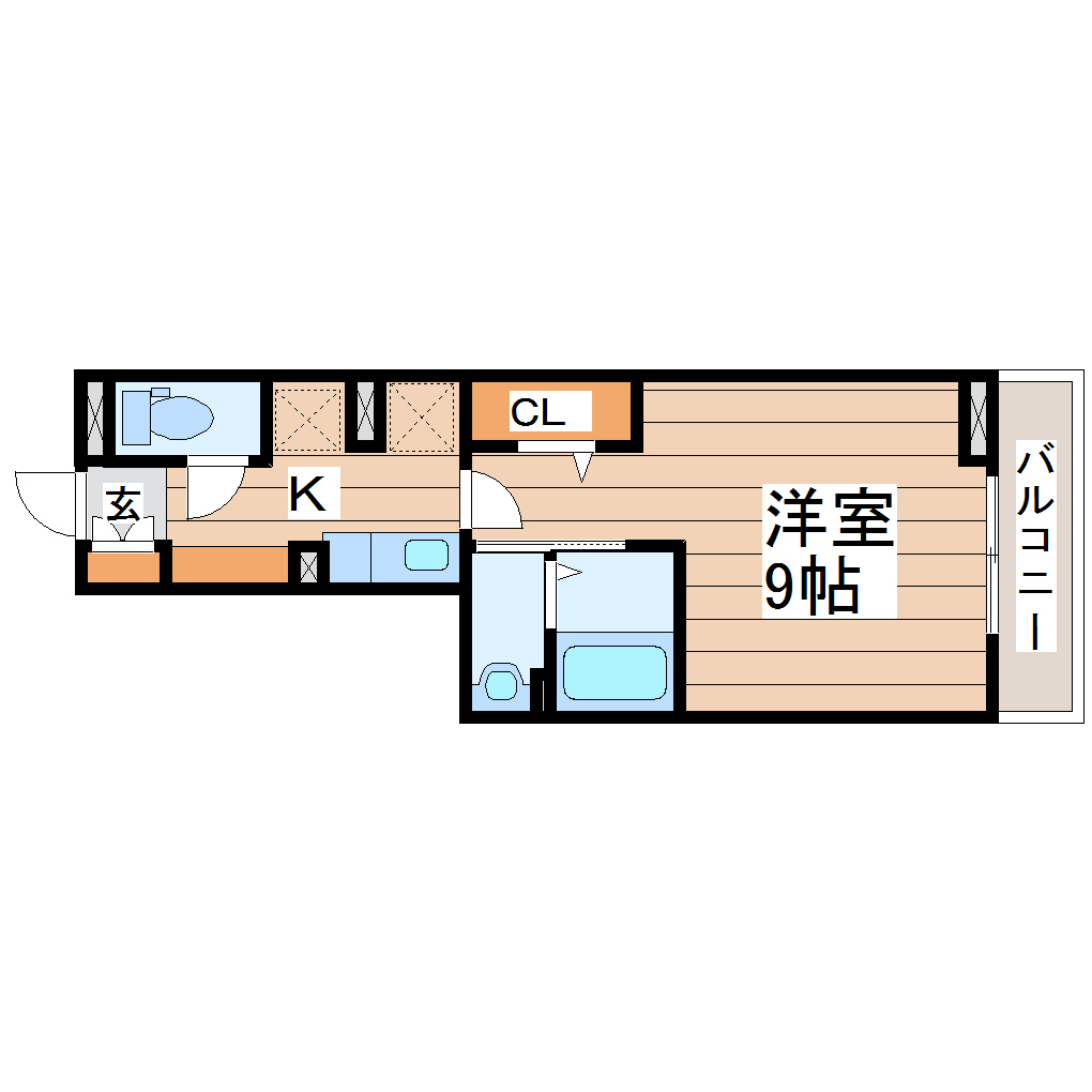 D-roomあすと長町IVの間取り