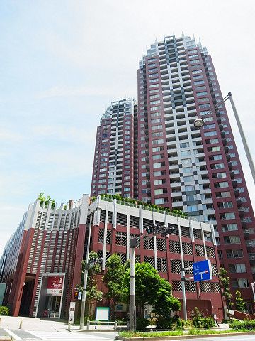 港区台場のマンションの建物外観