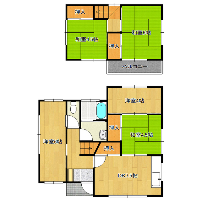 利根町戸建の間取り