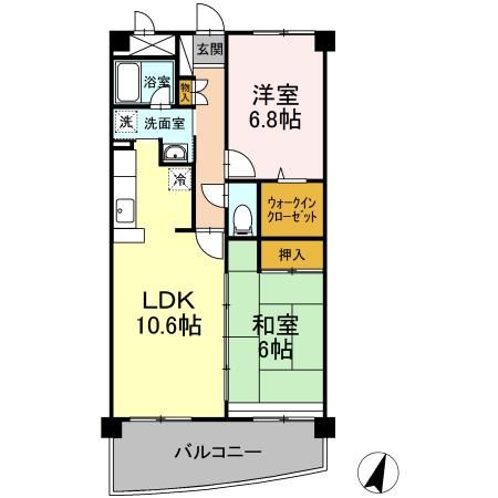 グランウィングの間取り