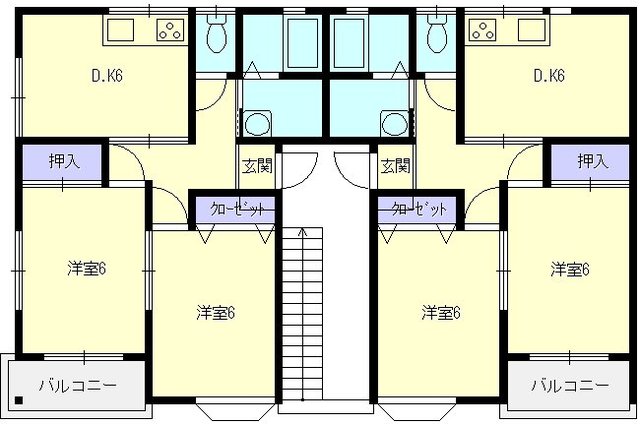 【コスモコーポの間取り】