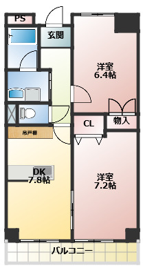 コバヤシビルの間取り