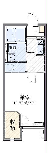 レオネクストきずなの間取り