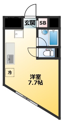 王子麻布ビルの間取り