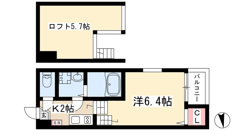 LeCiel六番町の間取り