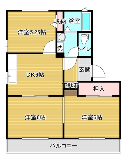 ガーデンテラスの間取り