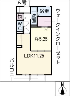 モナリエ青山の間取り