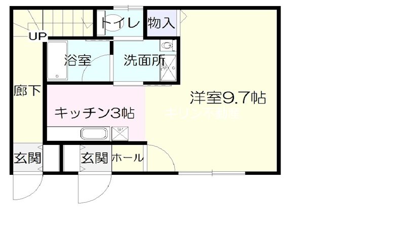 セゾンガーデンBの間取り