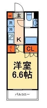 レジディア錦糸町の間取り