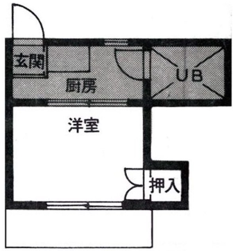 川崎市幸区戸手本町のアパートの間取り