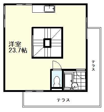 trois　トロワの間取り