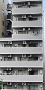 川崎市川崎区大島のマンションの建物外観