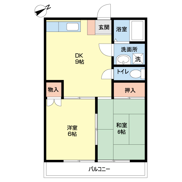 αＮＥＸＴ仙台第１７の間取り