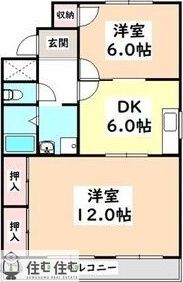 マンションミネの間取り