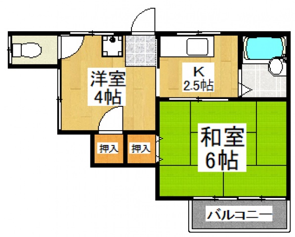 メゾン志木の間取り