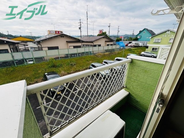 バルコニー　同物件別室写真