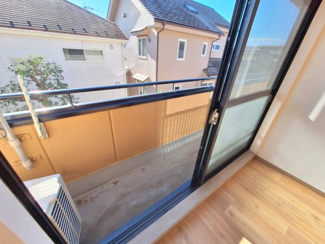 バルコニー　広い専用庭