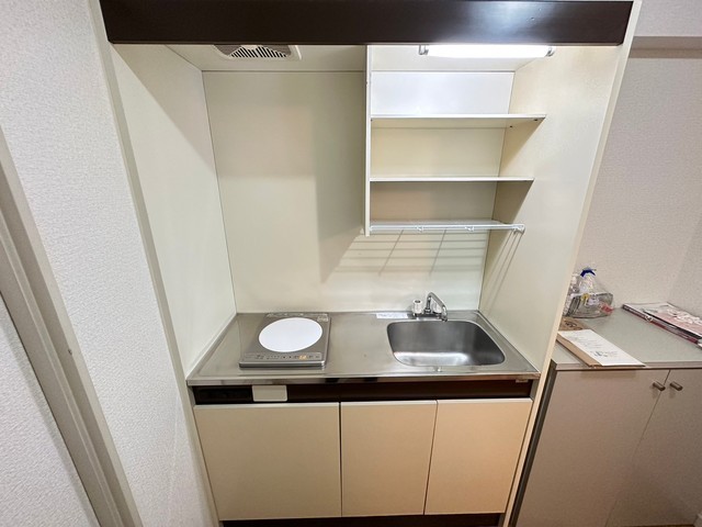キッチン　他号室のものを使用