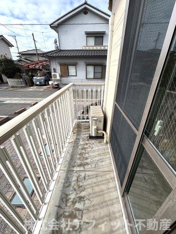 バルコニー　南東向き