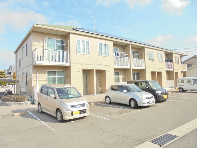 建物外観　グリーンハウスB棟・軽量鉄骨造