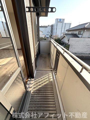 バルコニー　南向き