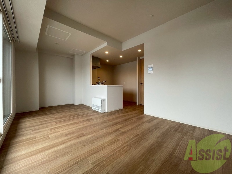 居室・リビング　広々としたリビングですね。使い勝手がよさそうですね！