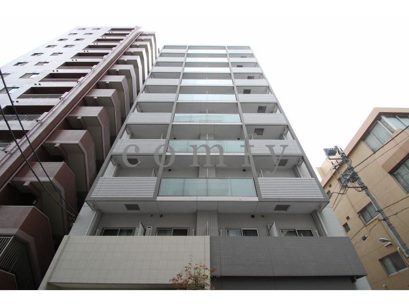 建物外観　２０１０年１月竣工の築浅賃貸マンション