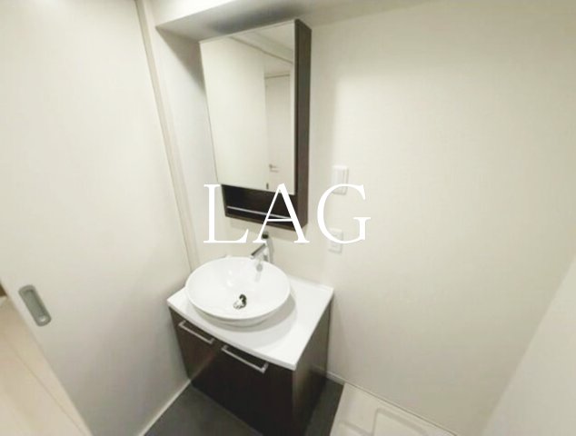 洗面設備　洗面台です。