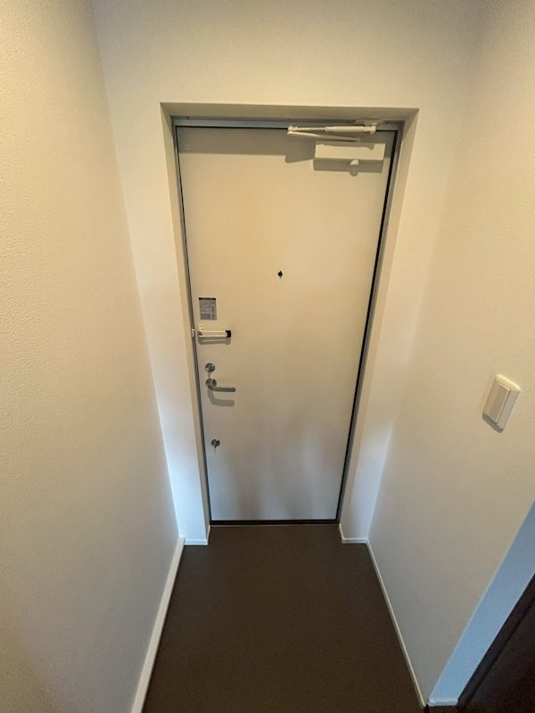 玄関　落ち着いた雰囲気