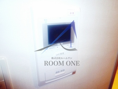 セキュリティ　モニター付きインターホンです。