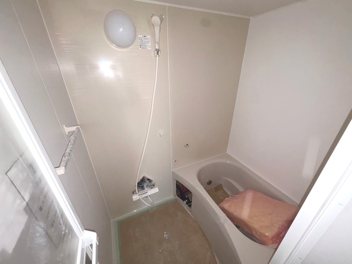 建物外観　建築中