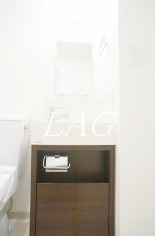 洗面設備　洗面台です。