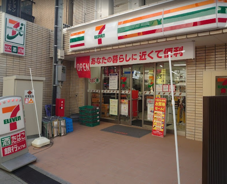 コンビニ　セブンイレブン 新板橋駅前店（コンビニ）まで25m