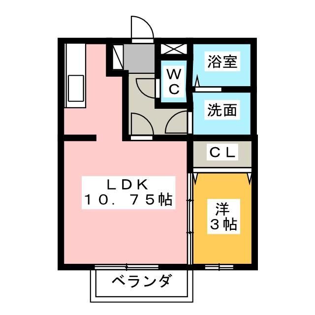 ボナール伏見の間取り写真