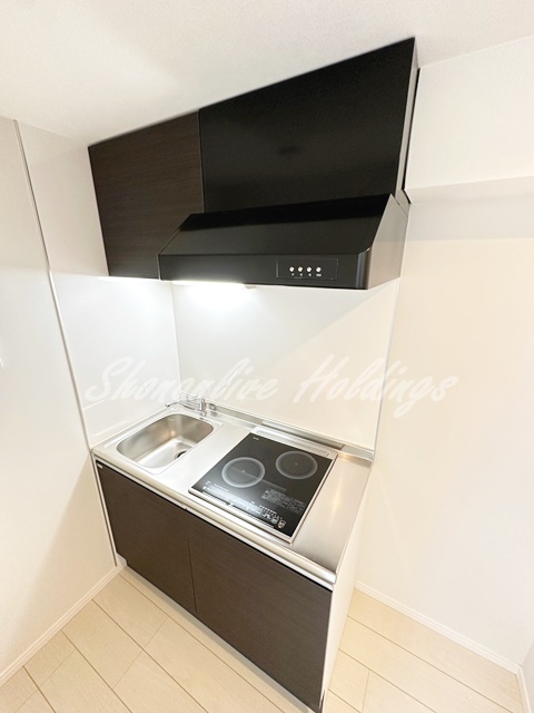 キッチン　IHクッキングヒーターで掃除も楽チン♪